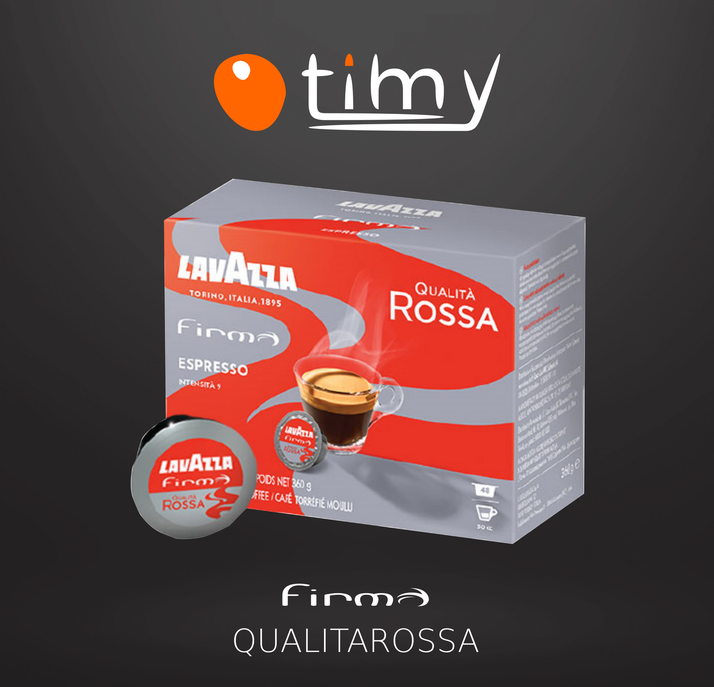 LAVAZZA FIRMA QUALITA' ROSSA 48 PZ